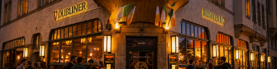 Eingang zum Dubliner Irish Pub Erfurt