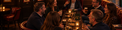 Jockey Club im Dubliner Erfurt – vorderer Bereich